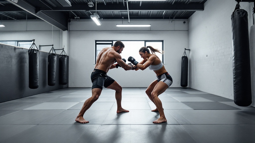 Liberer la confiance en soi par le MMA local