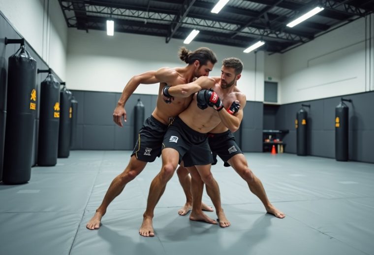 Entrez dans l'arene de la lutte MMA a Miramas