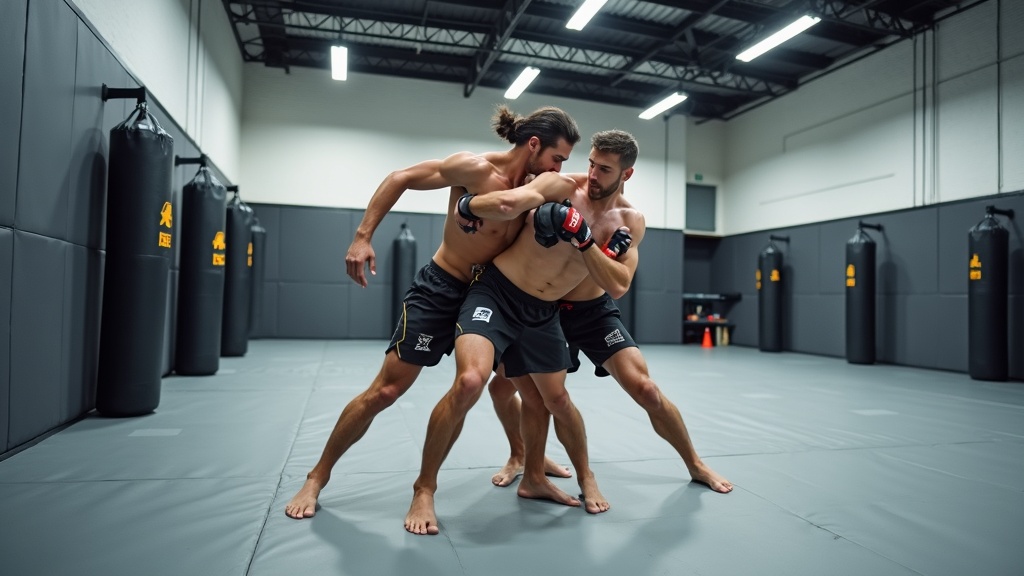 Entrez dans l'arene de la lutte MMA a Miramas